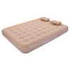 Self-Inflating Mattress with Built-in Pump, Soft Flocked Comfort Bed, Portable Inflatable Bed for Camping, Travel, Guests