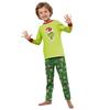 Christmas Print Cute Family Set Pajamas, Home Clothes, Family Set Long Sleeve Top Pants Set