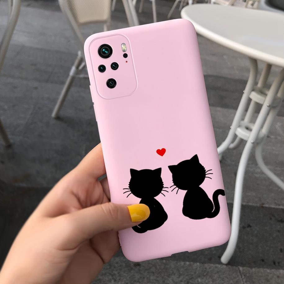 For Xiaomi Redmi Note 10 Case Silicone Soft TPU Cactus Cartoon Cute Cover for Redmi Note10 10 Pro Max Phone Cases Note 10s Coque