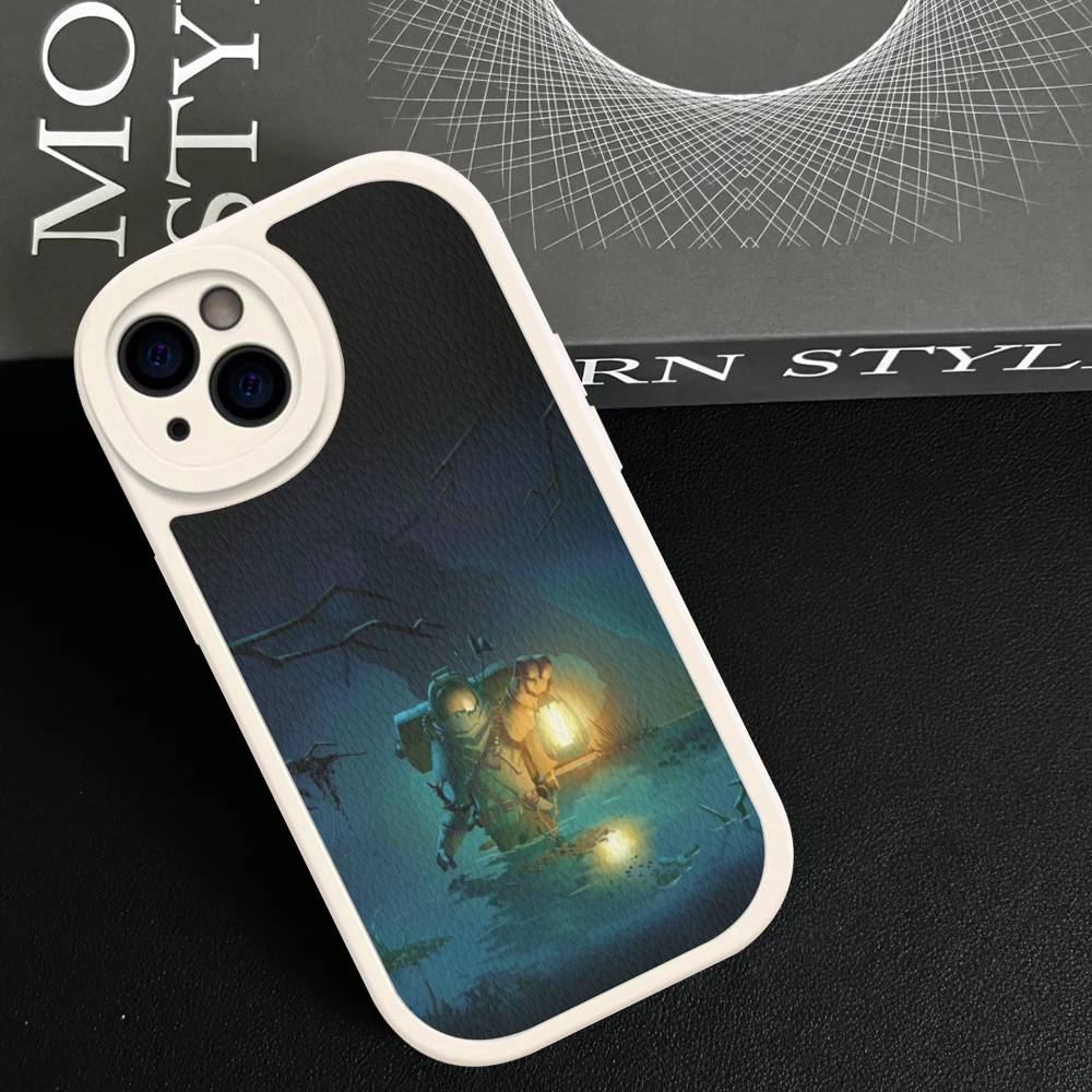 

Outer Wilds Game Phone Case For IPhone 11 12 13 14 15 16 Pro Max Plus Leather Cover iPhone 15