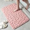 Popular Non-Slip Pebble Bathroom Mat for Toilet and Kitchen
