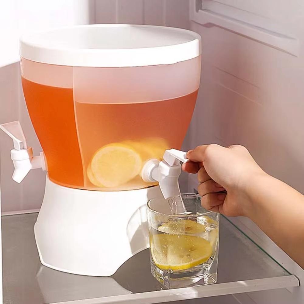 with Faucet Drink Kettle 3 Compartment Water Jug Multifunctional Cold Water Bucket  Bar