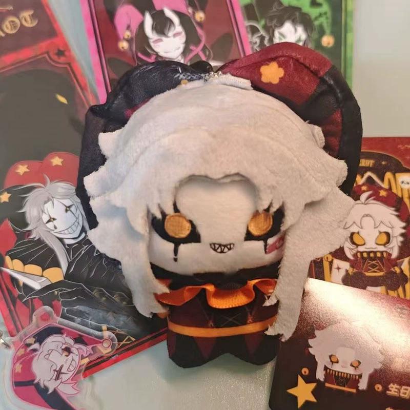 New  Pierrot 10cm The Freak Circus Freaks Plush Doll Cute Anime Peripherals Toy Birthday Christmas Gift