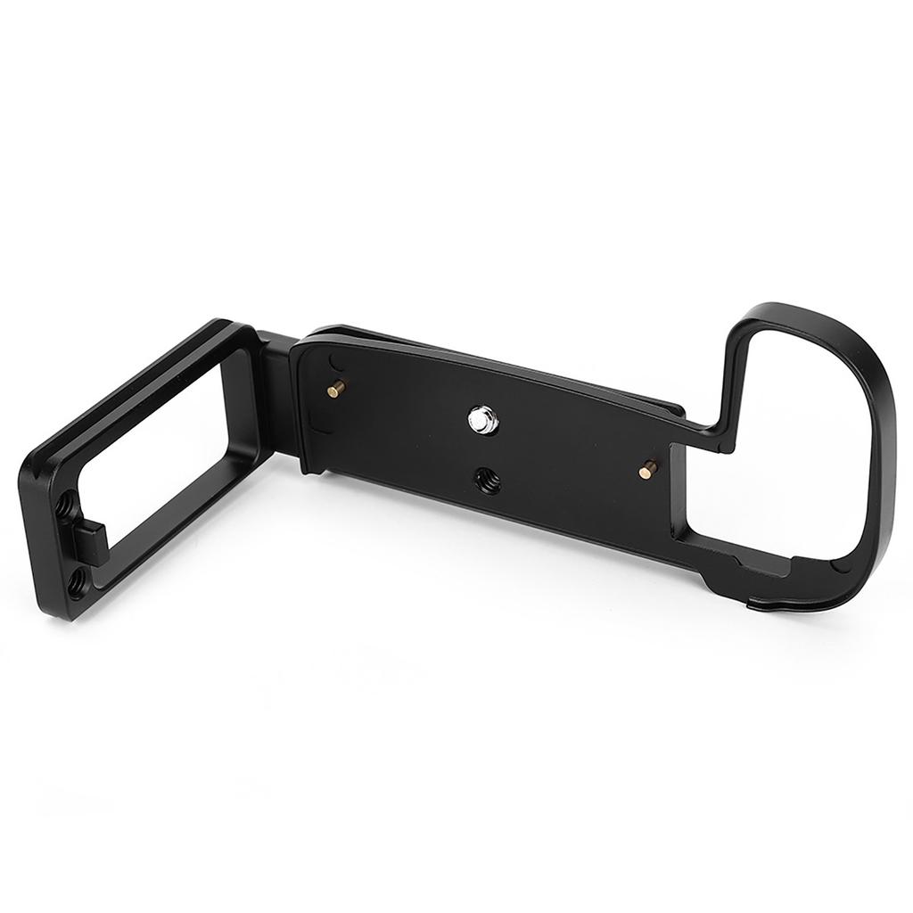 LShaped Metal Quick Release Plate Bracket Hand Grip for Canon EOSR Mirrorless Camera(black)