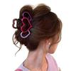 Gradient Heart Claw Hair Clip for Women - 2025 High-End Hair Accessory