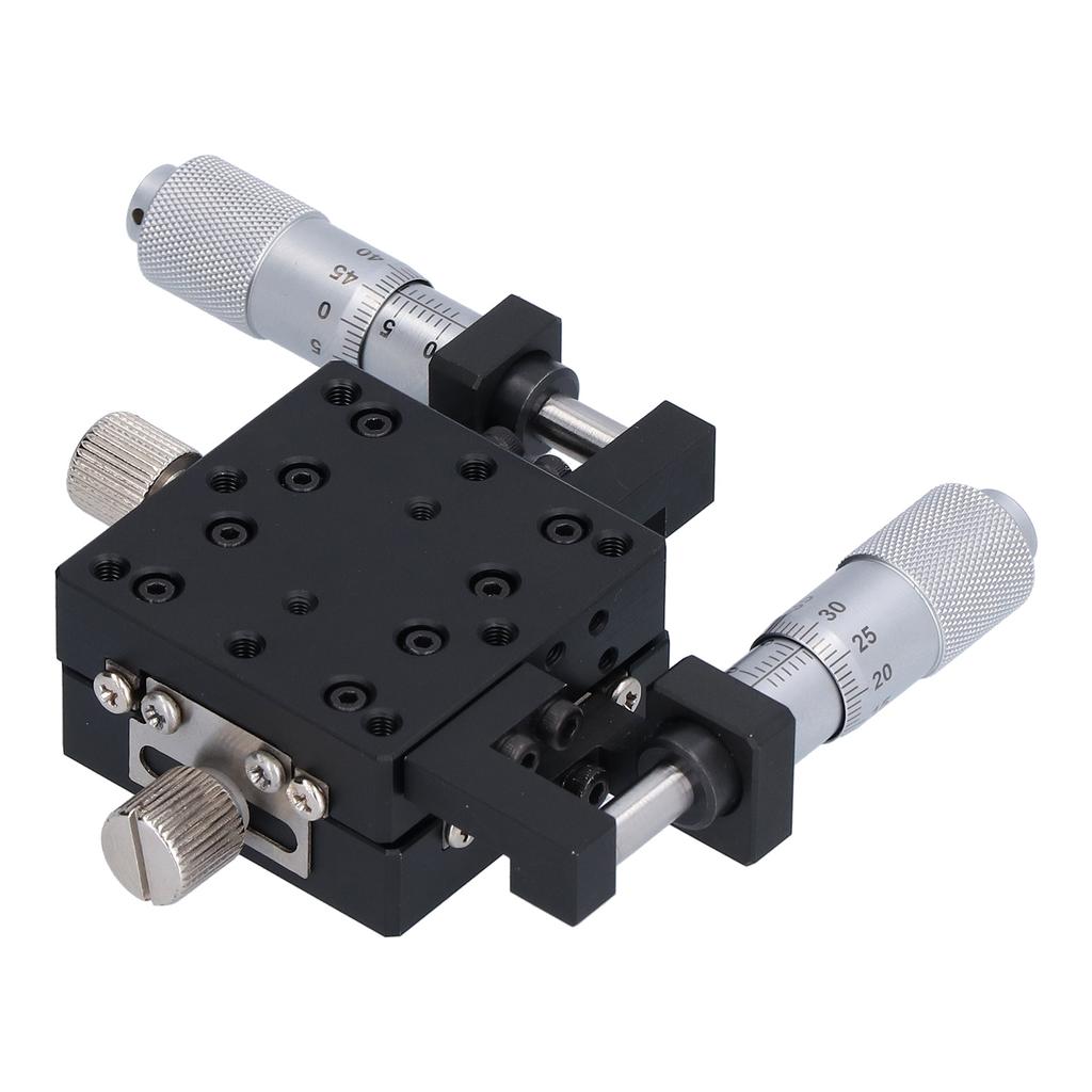 XY Linear Stage Cross Roller Micrometer Manual Slide Table Trimming Platform 40x40mm M2WGA40