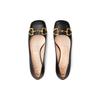 Gucci Horsebit Ballet Flat Black Leather Women's 645600 C9D00 1000