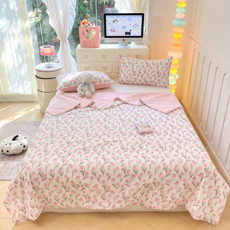 OLOEY Ice Silk Cooling Summer Throw Blanket