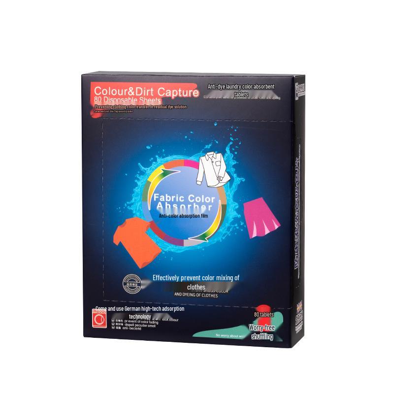 Color Absorbent Anti-Bleed Laundry Sheets - 50 Pack