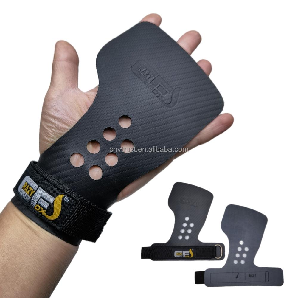 CRAZY FOXS Tomahawk Grips Lifting Straps  Heavy Duty Grips for Pull Ups Dead Lift Power Lifting Pull up Rowing Machine