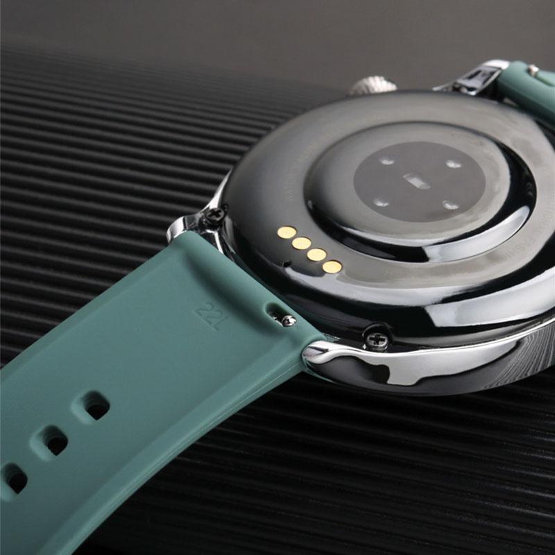 20mm 22mm Silicone Strap For Garmin Venu 3 Band Forerunner 265 255 245 165 Music Vivoactive 4 Bracelet Garmin Venu Sq2 Plus Belt