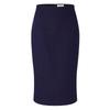Women's Glossy Jacquard Knit Midi Skirt
