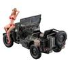 Hasegawa 1/24 Car Model Series 1/4 Ton 4x4 Truck Plastic Model SP449 with Blonde Girl Figure