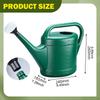 Garden Watering Can Gardening Tool Ergonomic Sprinkling Kettle Pot for Lawn, Farm House,