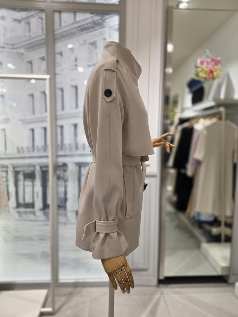 Shatin High Neck Trench Coat S261k751