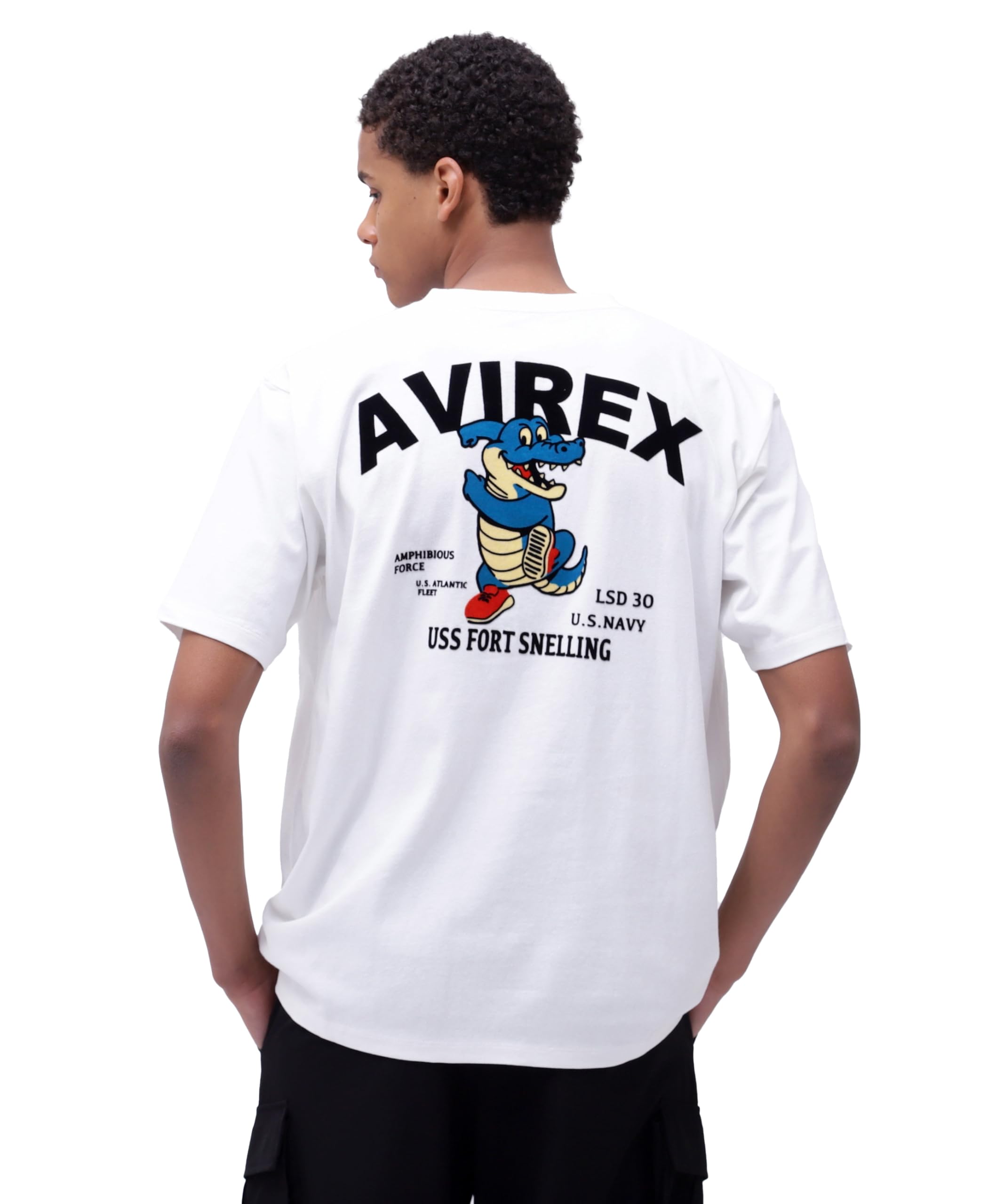 

Avirex USS FORT SNELLING USS DEPOT Форт Снеллинг Размер ФУТБОЛКА (ВЕБ & Эксклюзив) Футболка, мужская, 2XL, 030, белая, 783-4934043