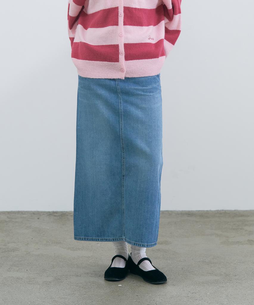 Pandora Fit Soren Denim Skirt (Blue)