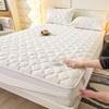 Pure Color Quilted Cotton Yarn-Dyed Bed Sheet & Bedspread Set