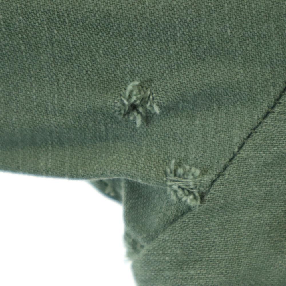 US ARMY 60s Vintage Satin DSA BDU Long sleeve Military shirt 15 1/2x33 Men's Used