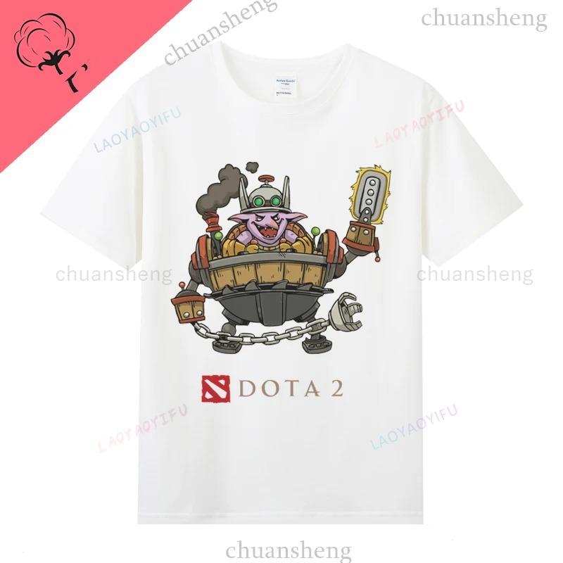 T-shirts Dota 2 T-shirt Imprimé Héros de Jeu Haut Fiend de l'Ombre Pudge Hache Slardar Sven Roi Spectre Cent Phoenix Vêtements Unisexes