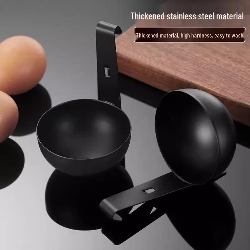 Newcomer Discount: Hang-on-Ear Poached Egg Mold - Quick Steam and Soft-Boil Tool
