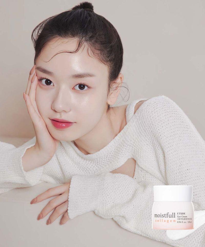 Moisture-rich collagen eye cream