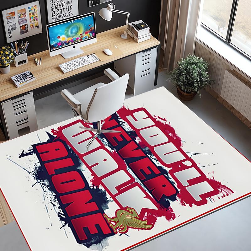 Football team.C Pattern Rug, Indoor/Outdoor Mat, for Picnic, Gameroom, Bedroom, Office, Living Room, Home Decor Carpet, Birthday Gift