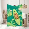 Capybara Summer Swimming Cartoon Blanket Soft Throw Blanket for Home Bedroom Bed Sofa Picnic Travel Office Rest Blanket Gift