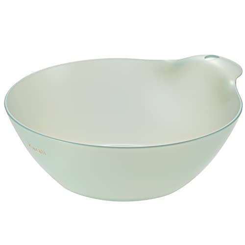 

Richell 110155 Karari Bath Bowl, Milky Green, Made in Japan