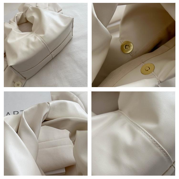 2024 Trendy Pleated Cloud Bag - Large Capacity Casual Handheld or Shoulder Bag
