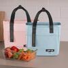 Insulated Design Thermal Bag Zipper Closure Food Cooler Bag Fashion Picnic Handbag  Travel