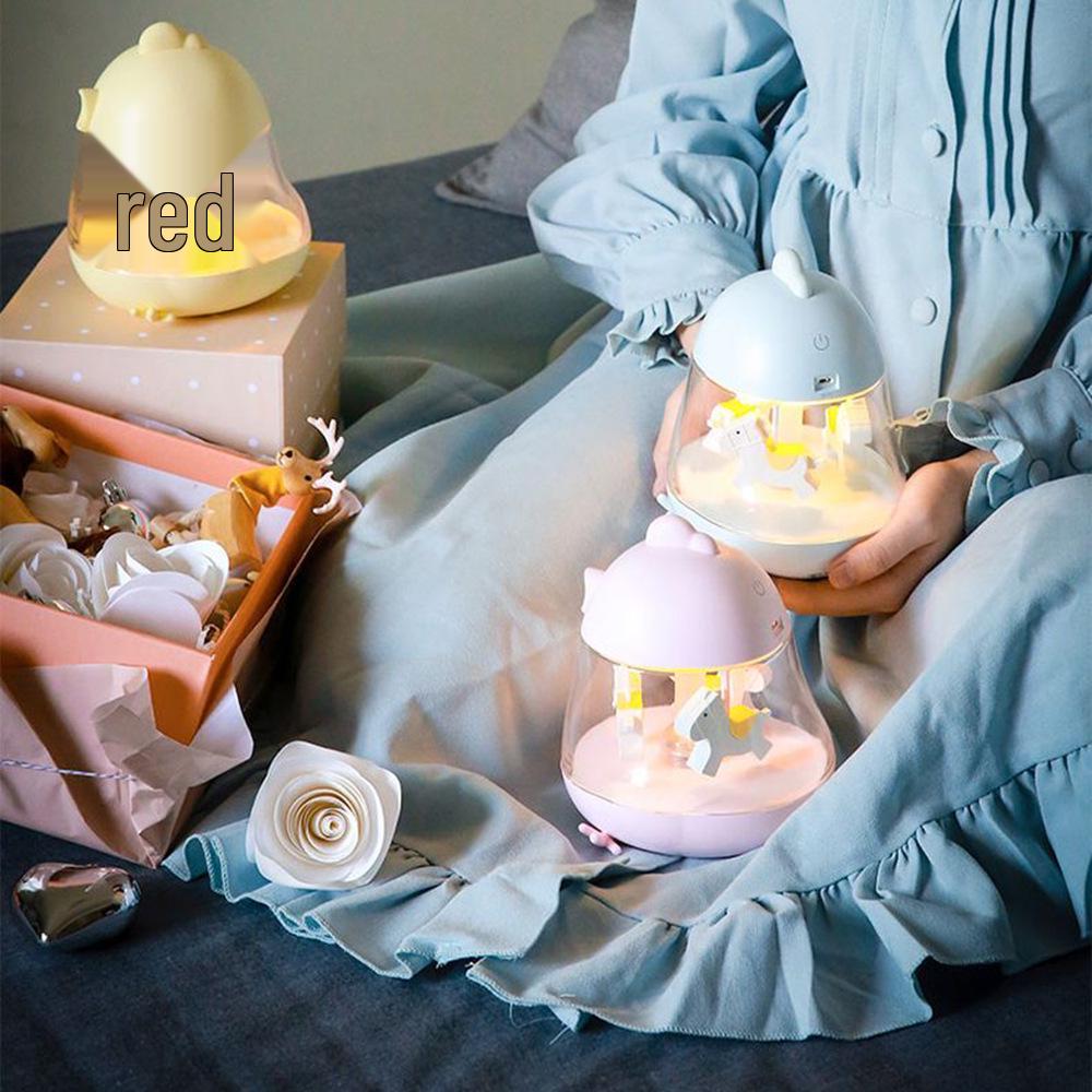 Nordic Himalayan Salt Lamp: USB-Powered Warm Bedside Night Light and Romantic Gift