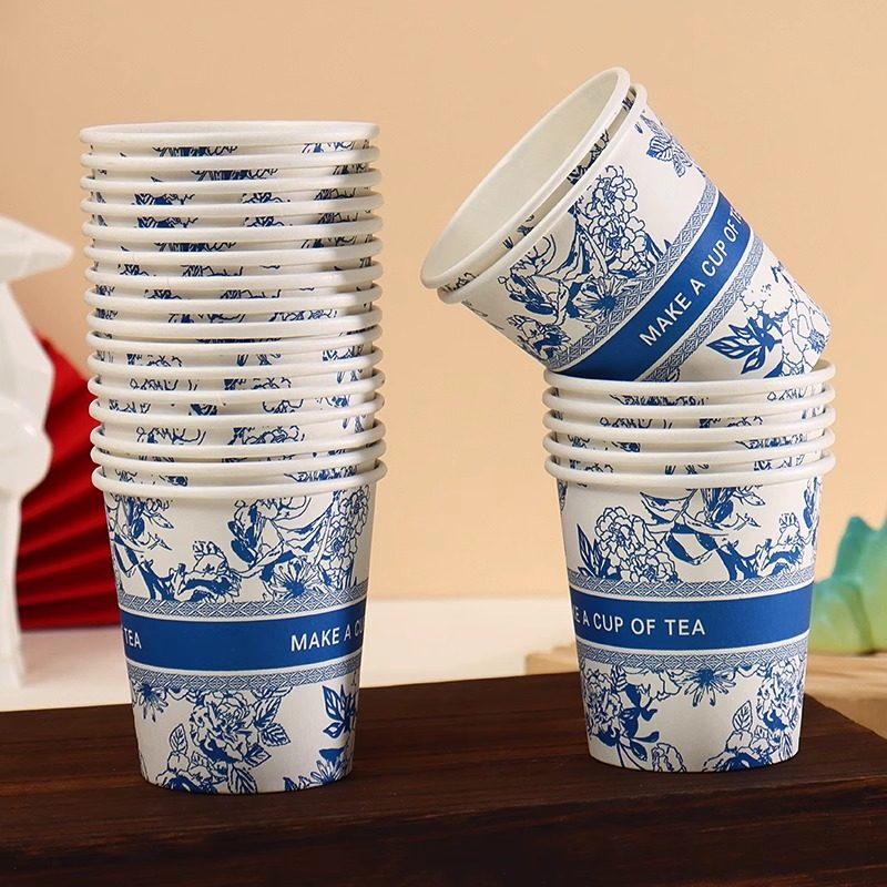 ZISIZ Disposable Paper Cups