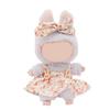 Fashionable Doll Clothes for 17cm Figure Dolls with Bowknot Hairband and Skirt Suitable for Adult Kids Doll Display