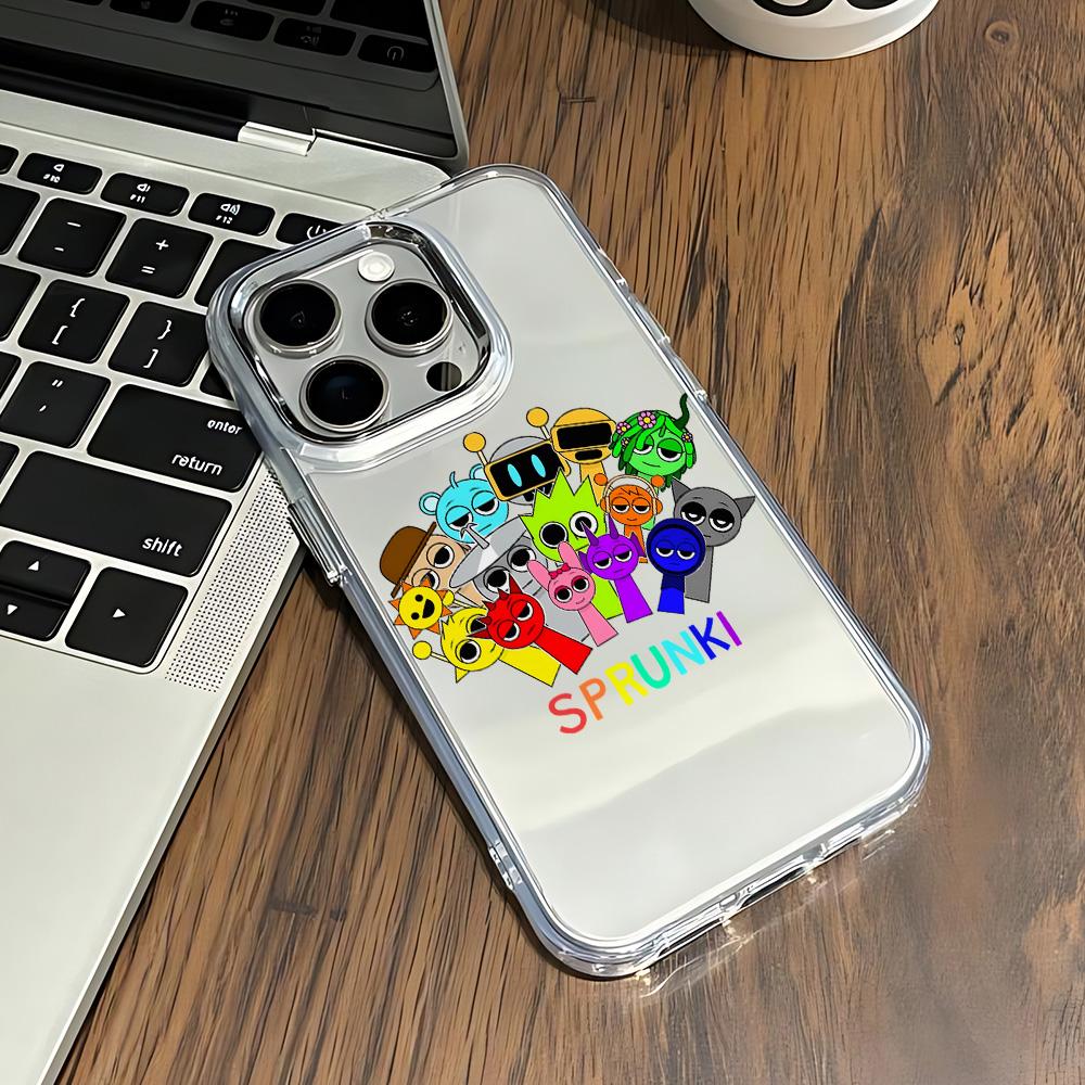 

Мультяшний чохол для телефону S-Sprunkis Game для Xiaomi Redmi A3 A5 10C 12 13 13C 14C Note10 11 12 13 14 Pro Plus 4G 5G Прозорий чохол Redmi 12 4G