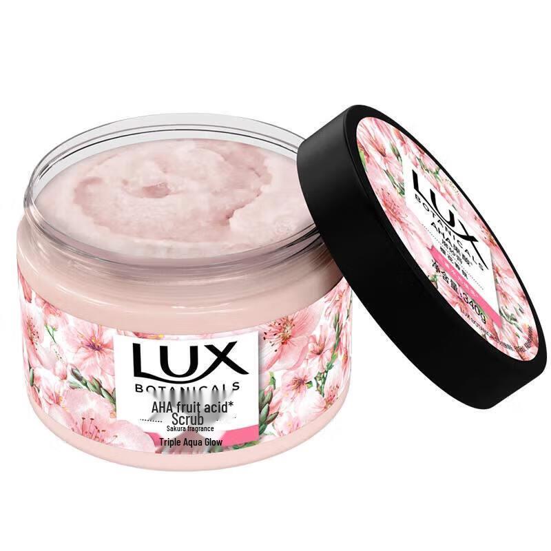 LUX Скраб для тела с эфирным маслом вишневого цвета