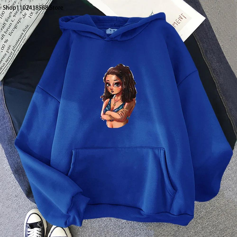Cute Kuina Hoodie Anime Alice In Borderland Sweatshirt Spring/Autumn Winter Clothes Women Harajuku Pullover Men