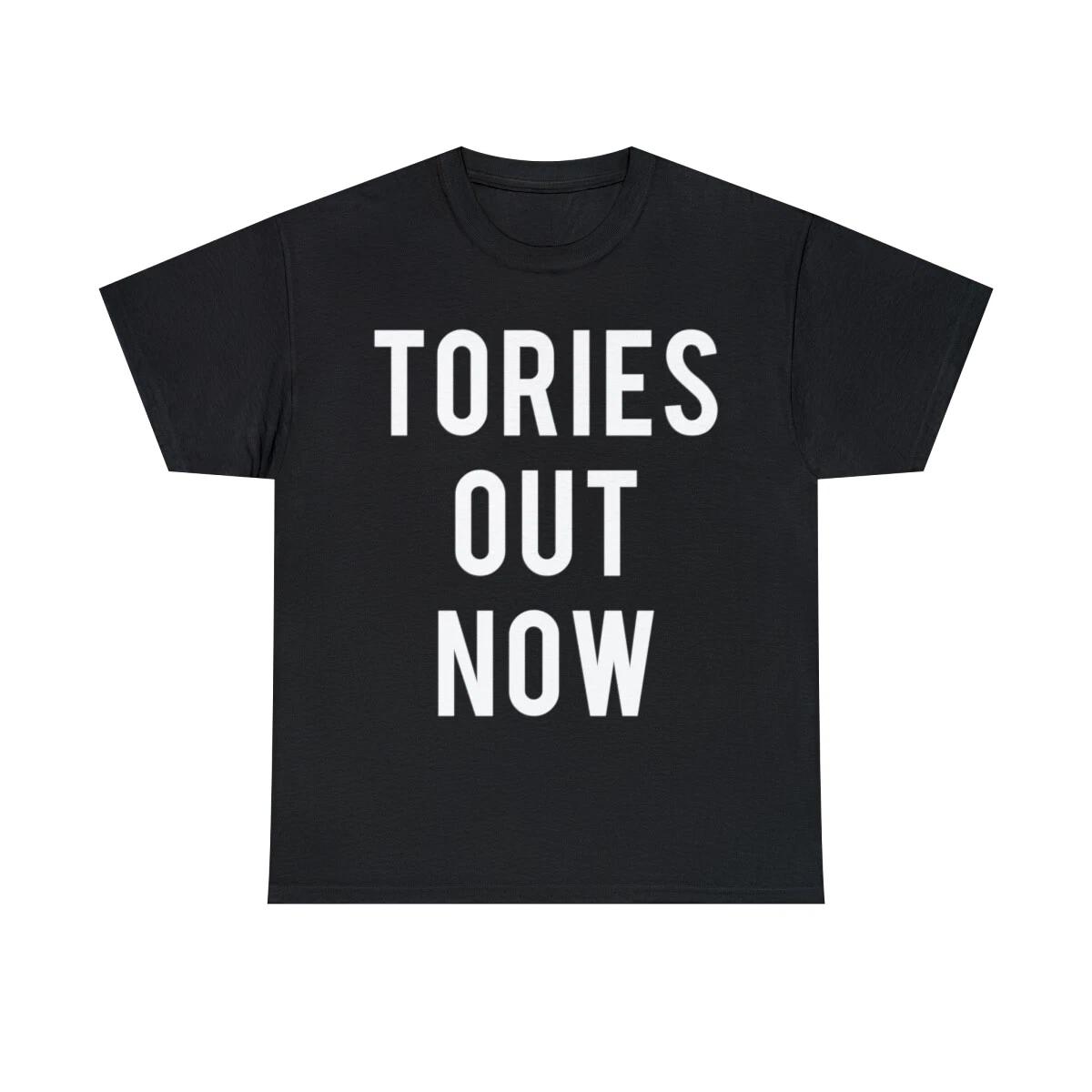 Tories Out Now Labour Party Graphic Tee Shirt, S-5XL XL