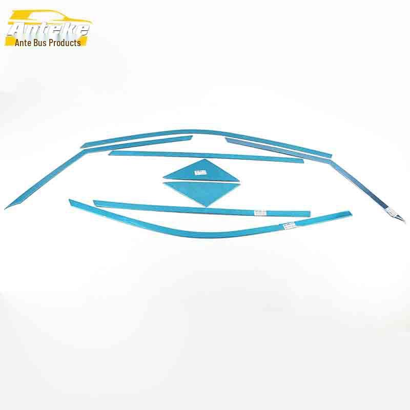 Cheetah CS9 Window Bright Anti-Scratch Stainless Steel Decorative Strip Sticker