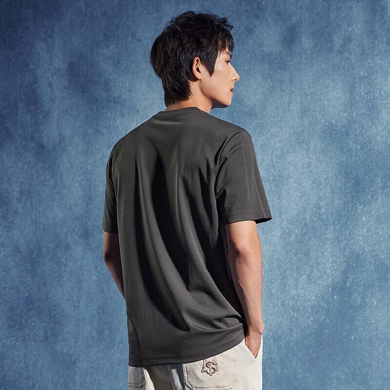 Men s Miao Embroidery Butterfly Mother Series Short-Sleeve T-Shirt L