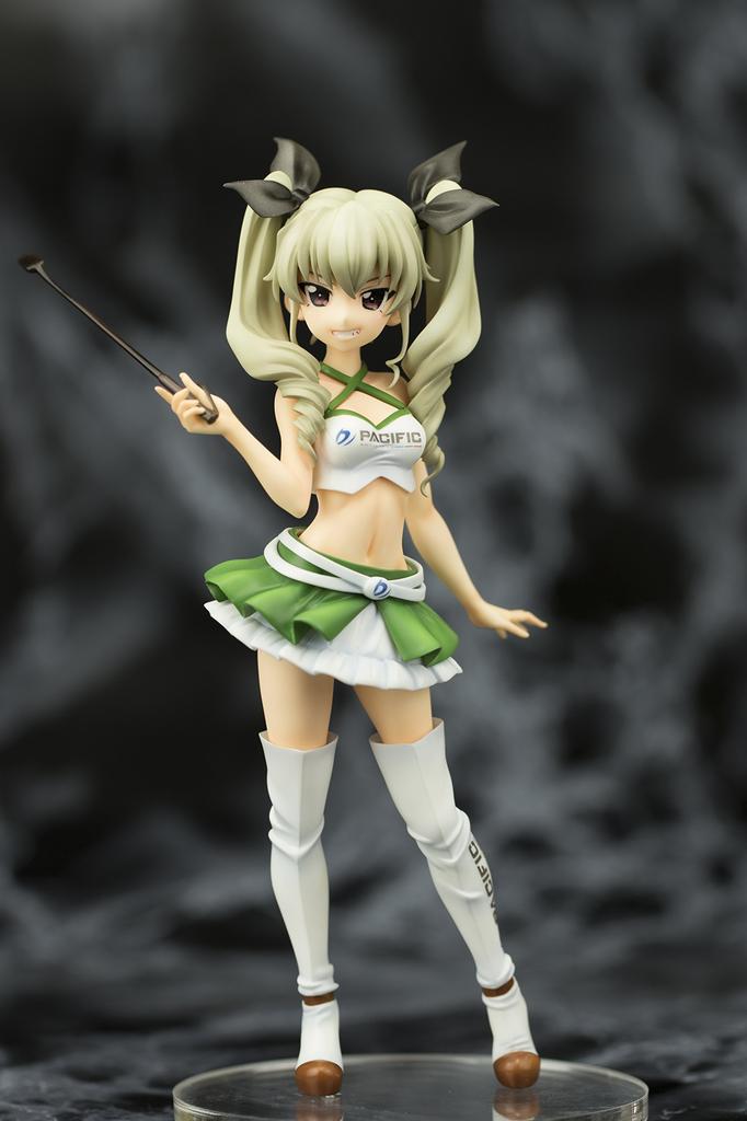 PVC Girls Panzer X PACIFIC Pre-painted Figure & "Anchovy"