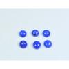 6MM Natürlicher Lapislazuli Runder Cabochon Loser Edelstein 6 Stk. Los 9 Karat. A-493