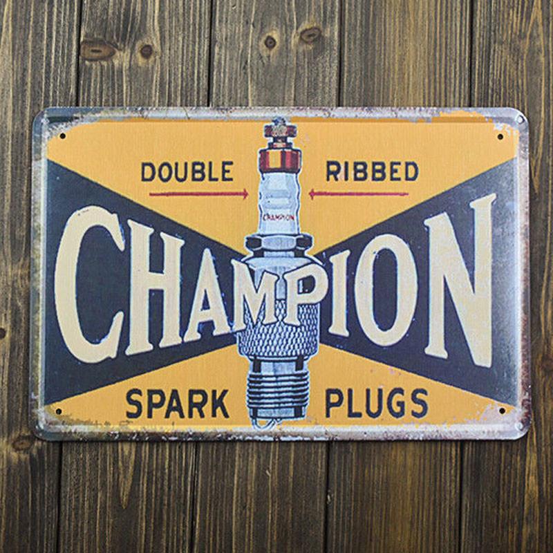 Vintage Retro Metal Tin Sign Poster Plaque Wall Decor For Garage And Home