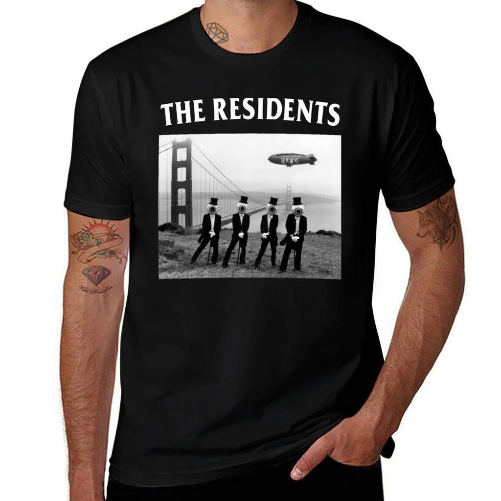 The Residents Tshirt Casual All Match Short Sleeve Tshirt