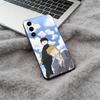 M-Mob -Psycho -100 Black Soft Silicone Phone Case for Samsung Galaxy A73, A71, A72, A70, A53, A52, A51