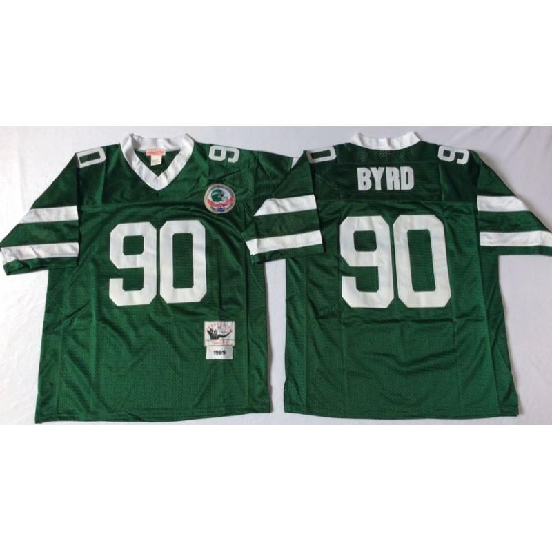 Mens Retro NFL New York Jets Jersey 12 Football Training Uniform Cotton Sportswear Gym Running Outdoor Activities