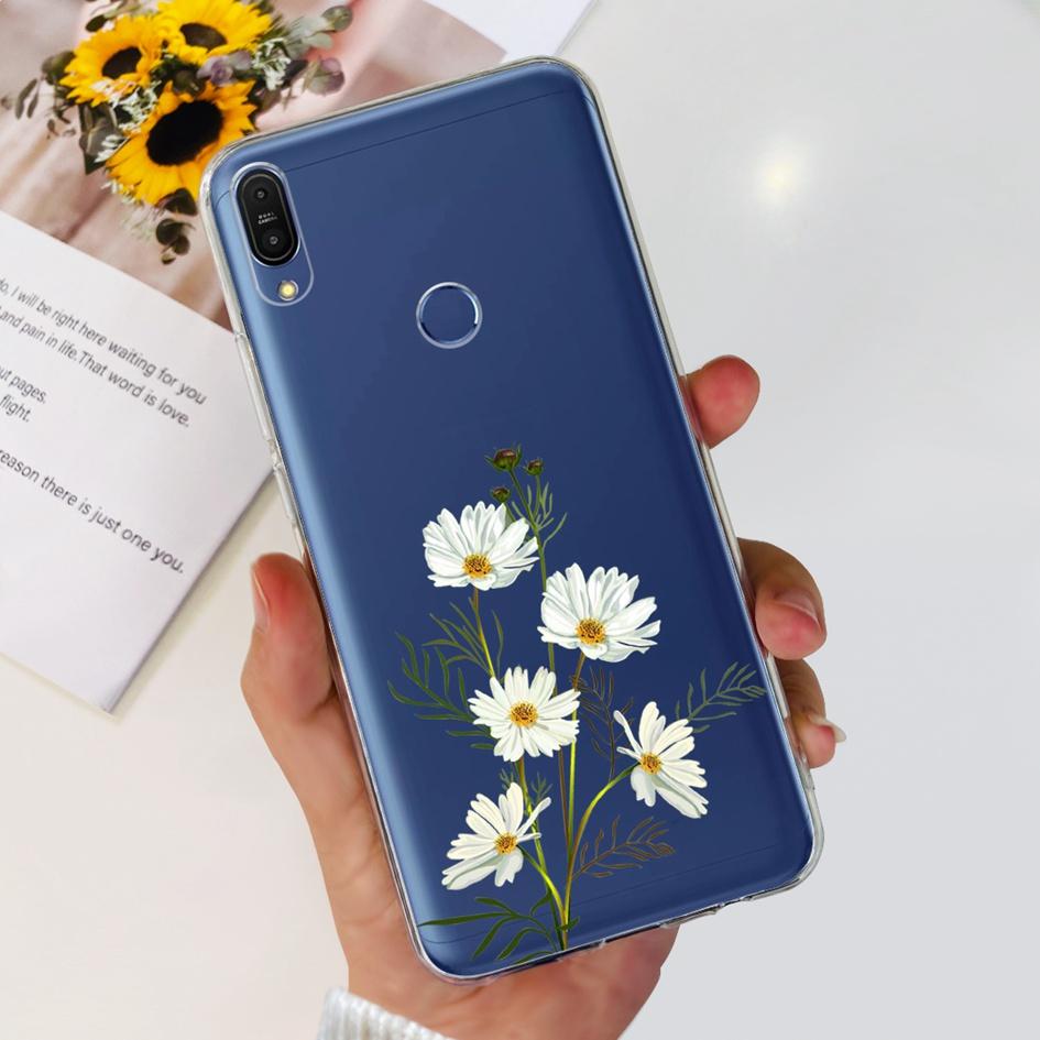 5.99" Case For Asus Zenfone Max Pro (M1) ZB601KL ZB602K Cover X00TDB Fashion Pattern Clear Soft Silicone Fundas Phone Back Cover