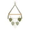 Nordic Style Handwoven Wall Hanging Leaf Tapestry Shelf Decoration