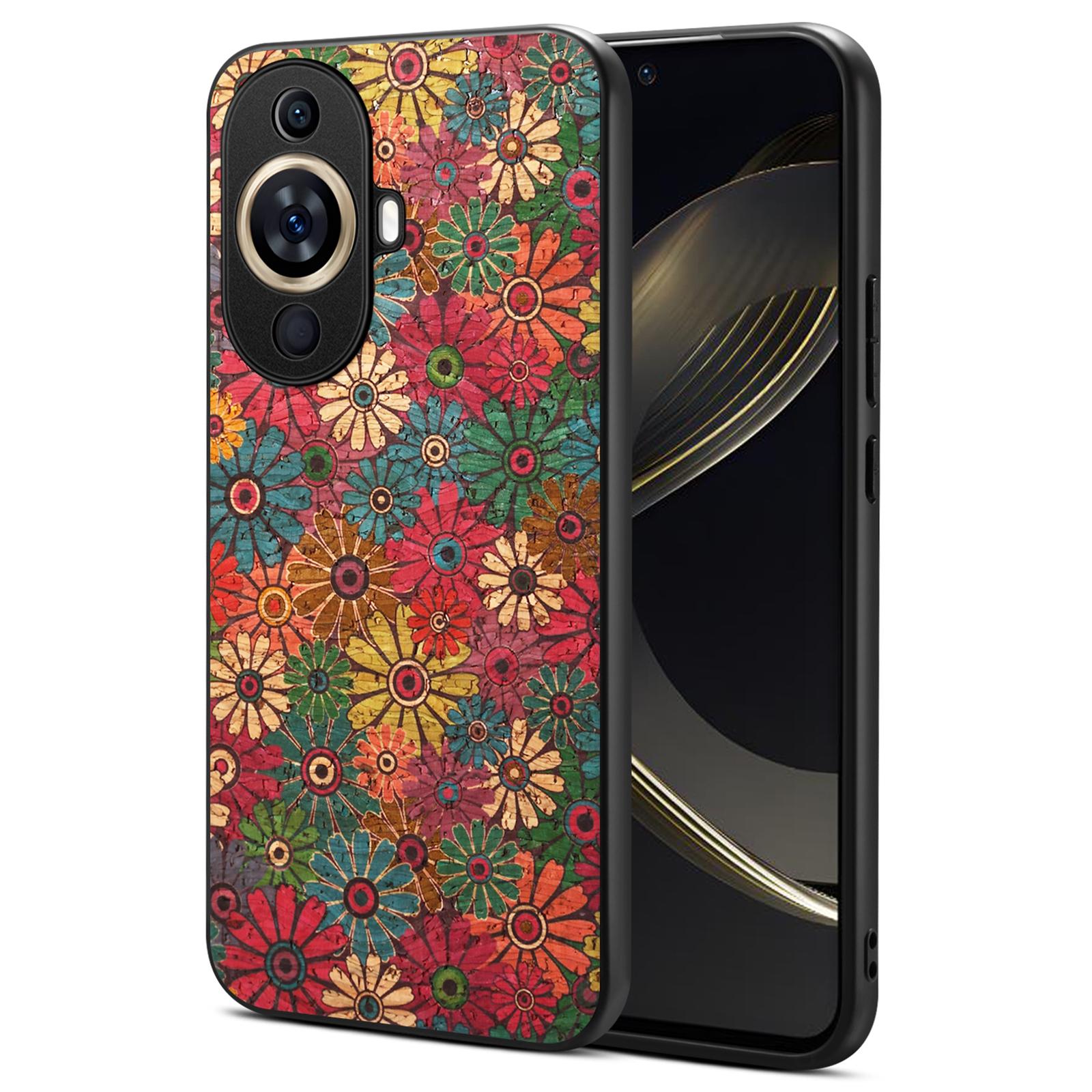 

For Huawei nova 11/nova 12s 4G/nova 12 Lite 4G Phone Case Floral Flower Pattern Shockproof Cover A