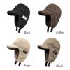 Outdoors Bomber Hat Thick Windproof Ushanka Fur Hat Warm Ski Russian Cap for Men Women